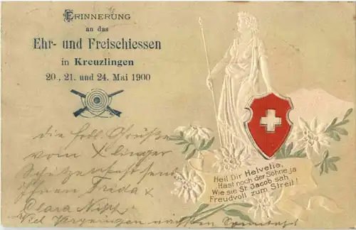 Kreuzlingen - Erinnerung an das Freischiessen 1900 -169100