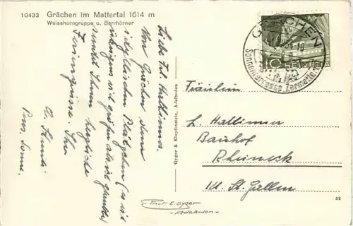 Grächen im Mattertal -168820