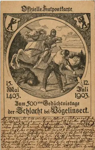 500sten Gedächtnistage der Schlacht bei Vögelinseck 1903 -167694