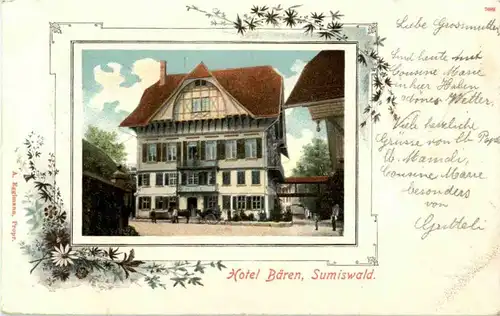 Sumiswald - Hotel Bären -170958