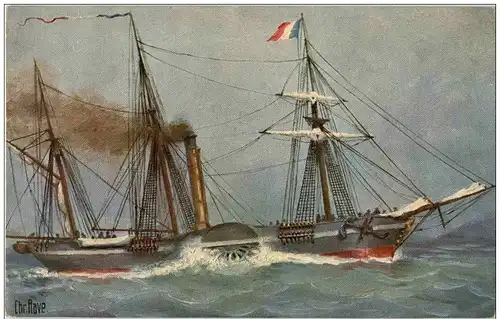 Chr. Rave - Französischer Raddampfer -130264