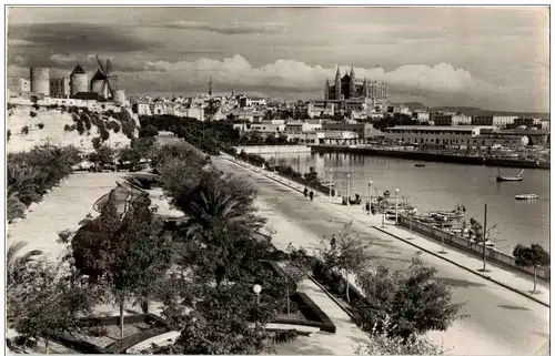 Mallorca Palma - Vista desde Paseo Maritimo -130664