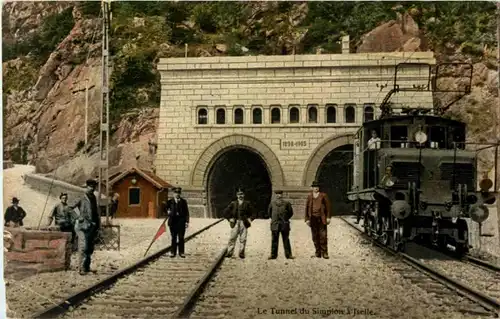 Le Tunnel du Simplon a Iselle -171586