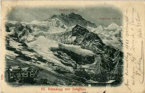 Scheidegg mit Jungfrau -170770