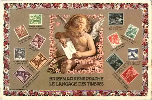 Briefmarkensprache Schweiz -171394