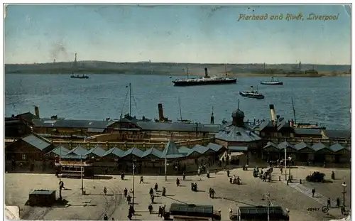 Liverpool - Pierhead and River -130866