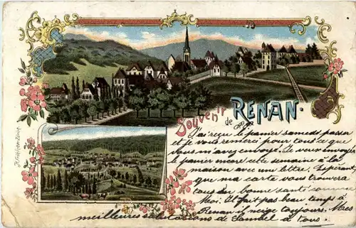 Souvenir de Renan - Litho -171112