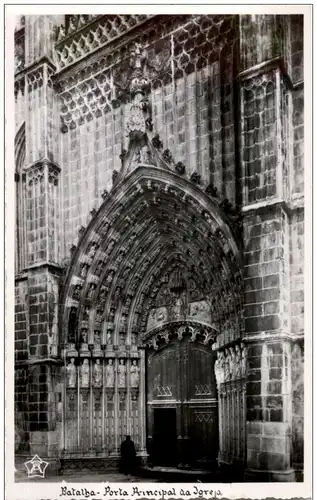 Batalba - Porta Principal da Ogreja -130978
