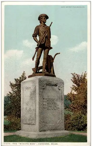 Concord - The Minute Man -131174