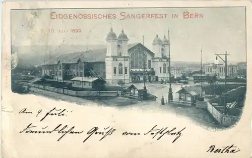 Bern - Eidg. Sängerfest 1899 -170564