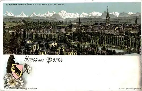 Gruss aus Bern - Litho -170584