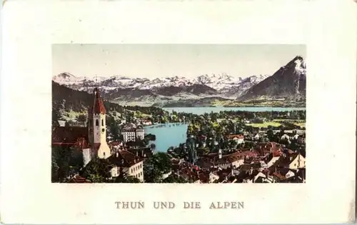Thun und die Alpen -170246