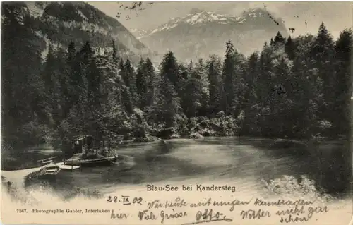 Blausee bei Kandersteg -168962