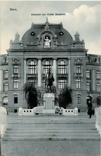 Bern - Albrecht von Haller Denkmal -170604