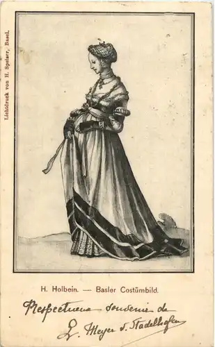 Basel - Costümbild - H. Holbein -171674