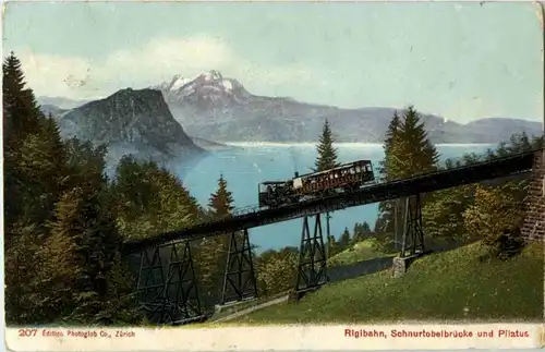 Rigibahn - Schnurtobelbrücke -171624