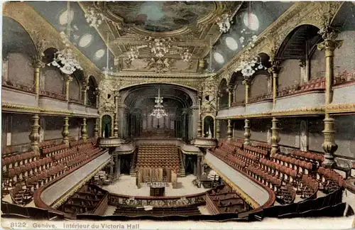 Geneve - Interieur du Victoria Hall -172610