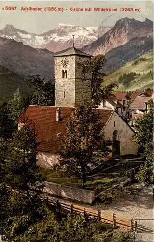 Adelboden - Kirche -170872