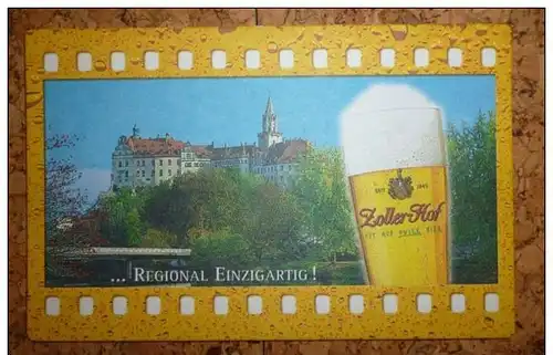 Schloss Sigmaringen - Zoller Hof bier Bierdeckel -131871