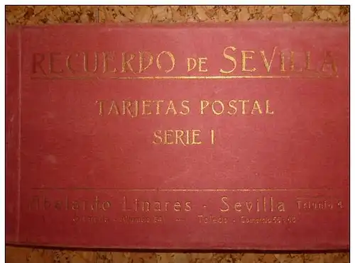Recuerdo de Sevilla - Booklet - 25 cards -131937