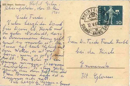 Basel Spalentor -172248