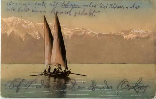 Lac Leman - Barque -172564