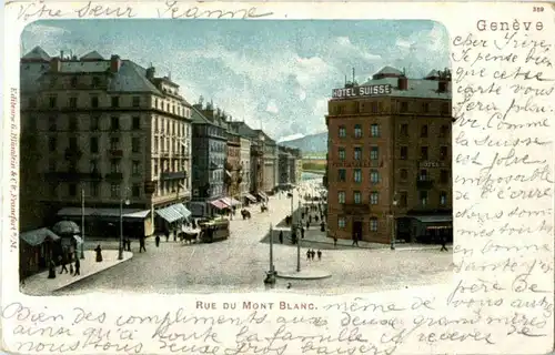 Geneve - Rue du Mont Blanc -172776