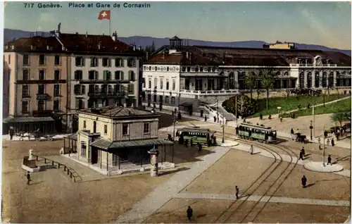 Geneve - Place et Gare de Cornavin -172342