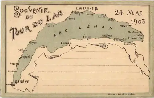 Souvenir du Tour du Lac 1903 -172626