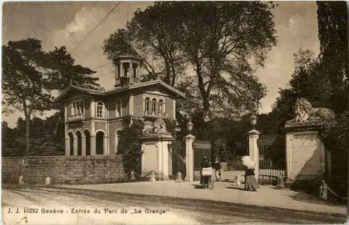 Geneve - Entreee du Parc de La Grange -172650