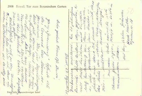 Basel - Tor zum Botanischen Garten -171438
