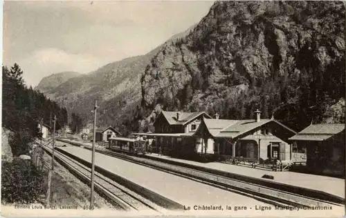 Le Chatelard - La Gare - Ligne Martigny Chamonix -171530