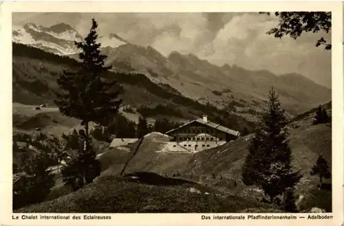 Adelboden - Das internationale Pfadfinderinnenheim Pfadfinder -170870