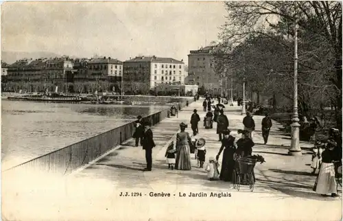 Geneve - Le Jardin Anglais -172796