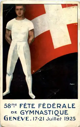 Geneve - 58 Fete Federale de Gymnastique 1925 -172534