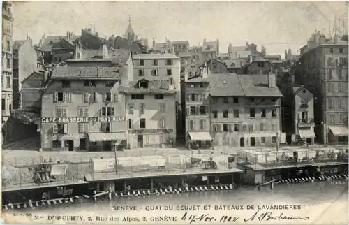 Geneve - Quai du Seujet -172816