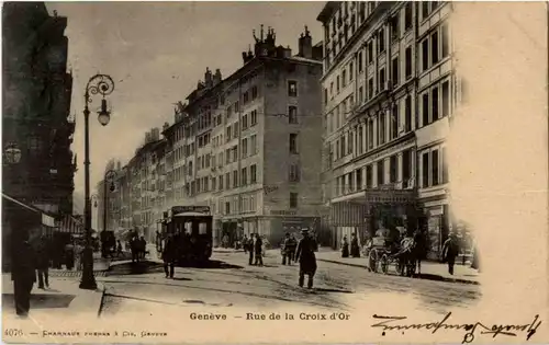 Geneve - Rue de la Croix d Or -172860