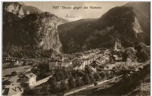 Thusis gegen di Viamala -132572