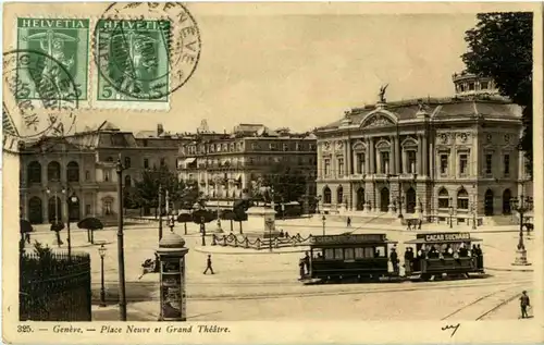Geneve - Place Neuve mit Tram -173210