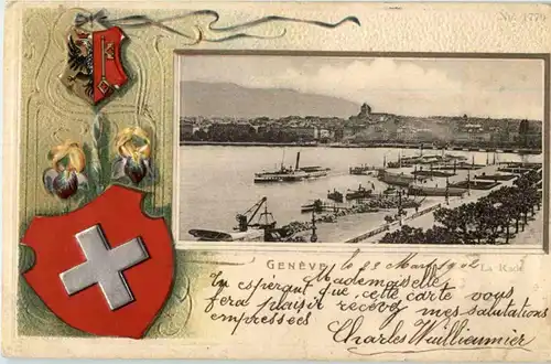 Geneve - Prägekarte -172398
