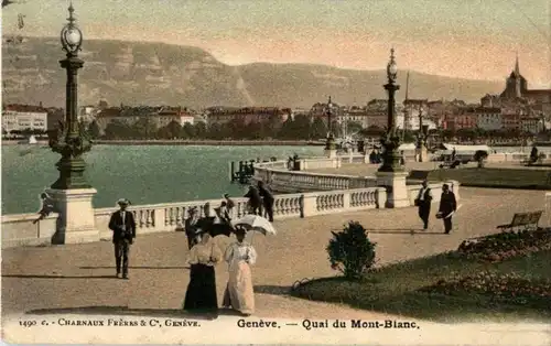 Geneve - Quai du Mont Blanc -172722