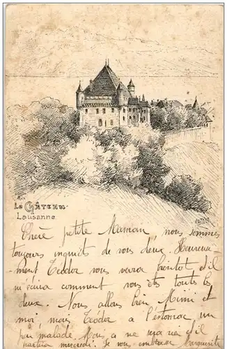 Lausanne - Le Chateau -132626