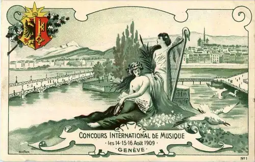 Geneve - Concours international de Musique 1909 -172438
