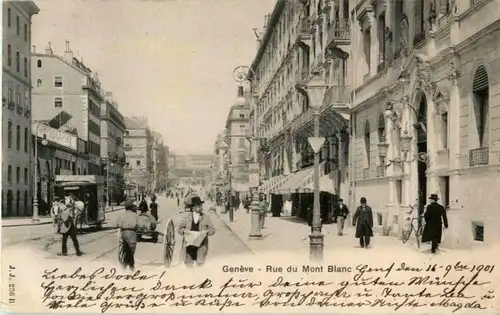 Geneve - Rue du Mont Blanc -172896