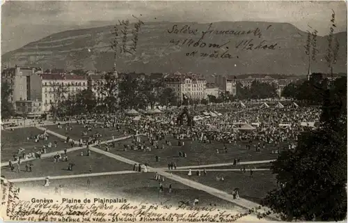 Geneve - Plains de Plainpalais -172984