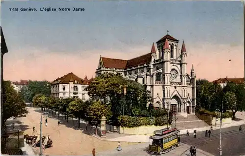 Geneve - L eglise Notre Dame -172672