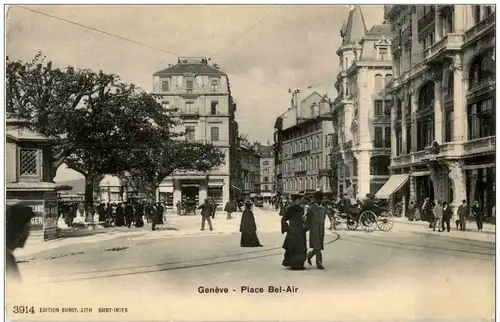 Geneve - Place Bel Air -133046