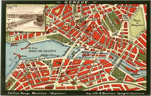 Geneve - Map -172714