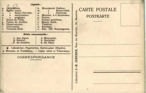 Geneve - Map -172714