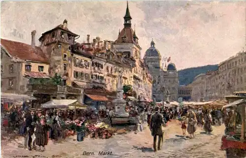 Bern - Markt Künstlerkarte -170620